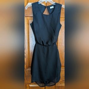 TOBI Black Open Back Sleeveless Cocktail Mini Dress - Size M